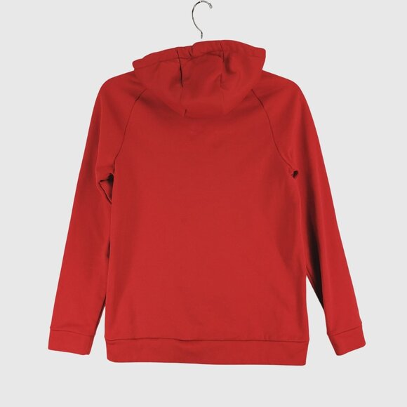 Nike Red Dri-Fit Pullover Hoodie Sweatshirt Mens M - Picture 2 of 8